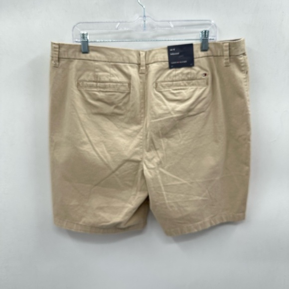 TOMMY HILFIGHER Hollywood 9" tan High rise woman classic casual short NWT 18 - Picture 3 of 12